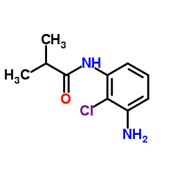 N-(3-Amino-2-chlorophenyl)-2-methylpropanamide结构式