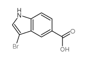 3-Bromoindole-5-carboxylic Acid Structure