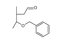 (3R,4S)-3-methyl-4-phenylmethoxypentanal Structure