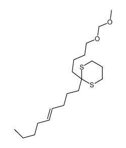 2-[4-(methoxymethoxy)butyl]-2-non-4-enyl-1,3-dithiane Structure