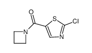 azetidin-1-yl-(2-chloro-1,3-thiazol-5-yl)methanone结构式