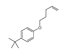 1-tert-butyl-4-pent-4-enoxybenzene结构式