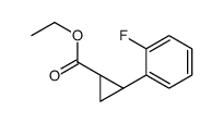 ethyl (1S,2S)-2-(2-fluorophenyl)cyclopropanecarboxylate结构式