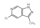5-溴-3-甲基-1h-吡唑并[3,4-c]吡啶结构式