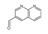 1,8-萘啶-3-羧醛结构式