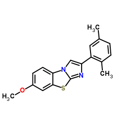 2-(2,5-Dimethylphenyl)-7-methoxyimidazo[2,1-b][1,3]benzothiazole Structure