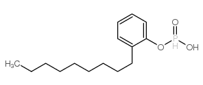 (nonylphenyl) hydrogen phosphonate结构式