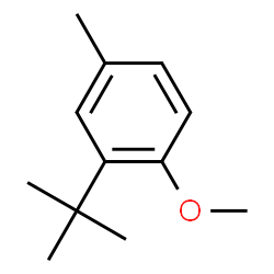 tert-butyl-4-methylanisole structure