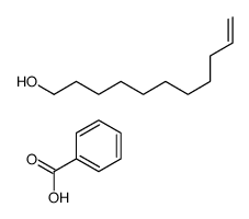 benzoic acid,undec-10-en-1-ol结构式