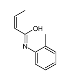 N-(2-methylphenyl)but-2-enamide结构式