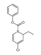 phenyl 4-chloro-2-ethylpyridine-1(2H)-carboxylate Structure