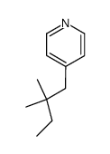 4-(2,2-dimethyl-butyl)-pyridine结构式