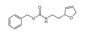 (R)-benzyl 2-(2,5-dihydrofuran-2-yl)ethylcarbamate Structure