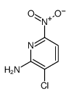 3-chloro-6-nitropyridin-2-amine结构式