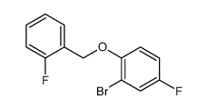 2-Bromo-4-fluoro-1-((2-fluorobenzyl)oxy)benzene图片