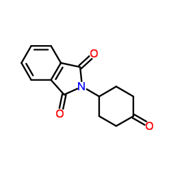 2-(4-Oxocyclohexyl)-1H-isoindole-1,3(2H)-dione structure