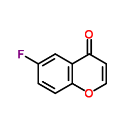 6-Fluoro-4H-chromen-4-one structure