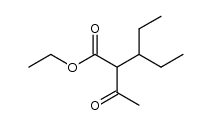 α-[1-Ethyl-propyl]-acetessigsaeure-ethylester结构式