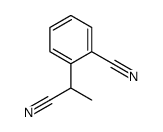 2-(1-Cyanoethyl)benzonitrile Structure