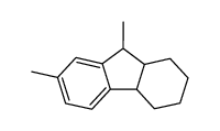 7,9-dimethyl-1,2,3,4,4a,9a-hexahydro-fluorene结构式