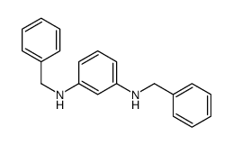 1-N,3-N-dibenzylbenzene-1,3-diamine结构式