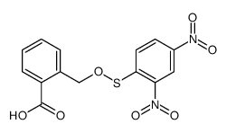 2-[(2,4-dinitrophenyl)sulfanyloxymethyl]benzoic acid Structure