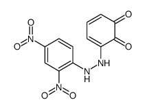 3-[2-(2,4-dinitrophenyl)hydrazinyl]cyclohexa-3,5-diene-1,2-dione结构式