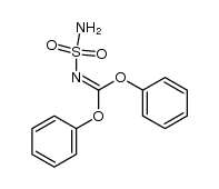 Diphenyl sulfamoylcarbonimidate Structure