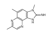 2-Amino-3,5,7-trimethylimidazo(4,5-f)quinoxaline Structure
