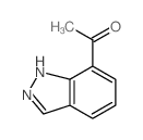 1-(1H-吲唑-7-基)乙酮结构式