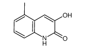 3-hydroxy-5-methylquinolin-2(1H)-one structure