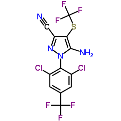氟虫腈亚砜 溶液结构式