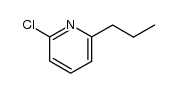 2-chloro-6-propylpyridine结构式