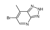 6-bromo-7-methyl-2H-[1,2,3]triazolo[4,5-b]pyridine Structure