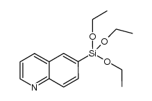 (6-quinolinyl)triethoxysilane Structure