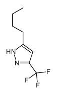 5-butyl-3-(trifluoromethyl)-1H-pyrazole结构式