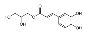 (S,R)-1-O-caffeoylglycerol结构式