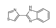 2-(1,3-Thiazol-4-yl)-1H-benzimidazole Structure