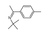 (Z)-N-(tert-butyl)-1-(p-tolyl)ethan-1-imine Structure