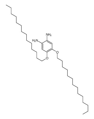 4,5-di(tetradecoxy)benzene-1,2-diamine Structure