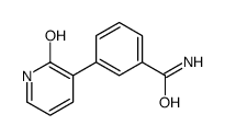 3-(2-oxo-1H-pyridin-3-yl)benzamide结构式