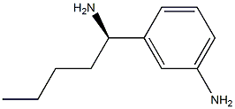 3-((1R)-1-AMINOPENTYL)PHENYLAMINE Structure