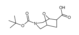 Rel-(1R,5S,6S)-3-(tert-butoxycarbonyl)-8-oxa-3-azabicyclo[3.2.1]octane-6-carboxylic acid Structure