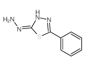 1,3,4-Thiadiazol-2(3H)-one,5-phenyl-, hydrazone structure