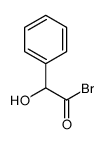 Benzeneacetyl bromide, alpha-hydroxy- (9CI)结构式