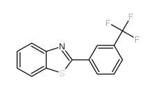 2-(3-Trifluoromethyl-phenyl)-benzothiazole结构式