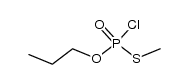 S-methyl-O-propyl phosphorchloridothioate Structure