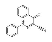 3-oxo-3-phenyl-2-(phenylhydrazinylidene)propanenitrile结构式