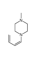 Piperazine, 1-(1,3-butadienyl)-4-methyl-, (E)- (9CI)结构式
