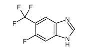 5-fluoro-6-(trifluoromethyl)-1H-benzimidazole Structure